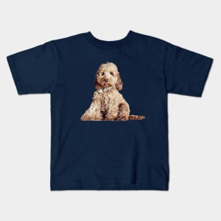 Cavoodle Labradoodle Cockapoo Mini Poodle x Cute Puppy Dog Kids T-Shirt